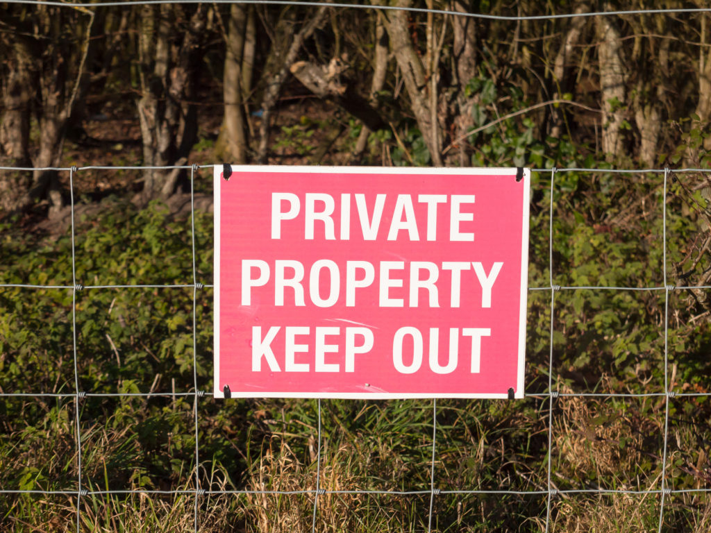 protect your car park from travellers