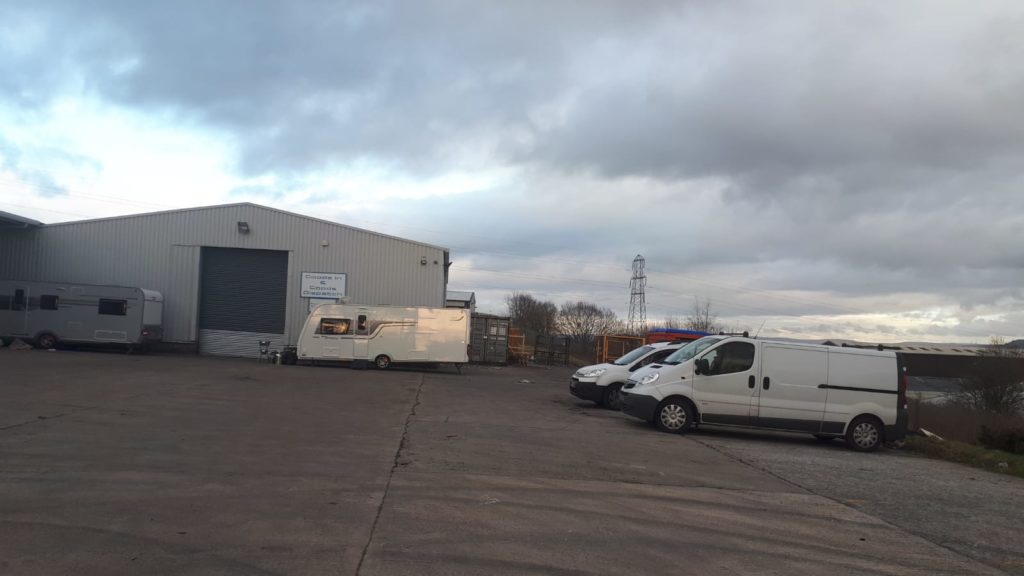 traveller eviction in Lancashire