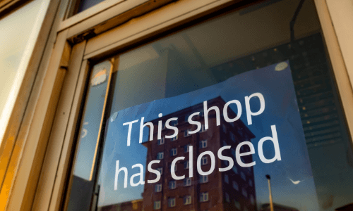 commercial tenant not paying rent